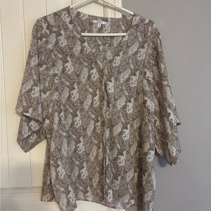 JODIFL snakeskin Button Down Shirt